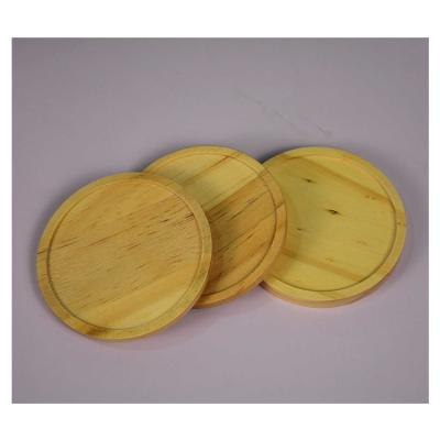 China Wholesale Solid Wood Candle Cup Cover Cup Cover Fashion Wooden Lid for sale