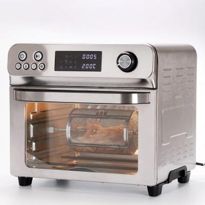 China 23L Hotel Air Fryer Convection Oven Electric Frying Oil Free Stainless Steel 1800W for sale