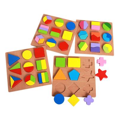 China Toy Wooden Sorting and Toy Montessori Funny Educational Stacking Toys for Boys and Girls Color Recognition Shape Sorter Toy for Toddlers Good Gift for sale