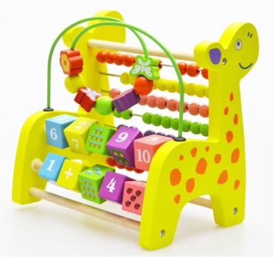 China Direct Child Toy Wooden Early Education Toy Maze Learning Toy Educational Wooden Children's Toys Diy Early Education Wooden Toy Factory Supply Multicolor for sale