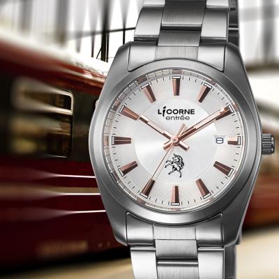 China Unique top quality classic luxury watch men's UNICORN brand day/date quartz observe casual fashion watches for sale