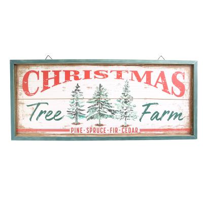 China America There's A Happy Christmas Sign Designed To Hang Logo Wall Decorations For A Simple And Beautiful Living Room Party for sale