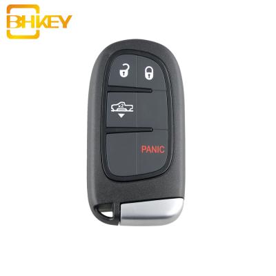 China GQ4-54T Chip Smart Remote Car Key 4 Buttons 433Mhz ID46 Remote Key For Dodge Ram 1500 2500 3500 Auto Parts for sale