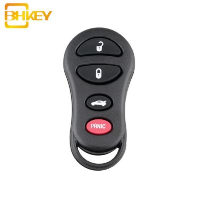 China ABS + Metal 4 Buttons Smart Car Key Case Shell For Dodge Neon Stratus Chrysler Sebring Jeep Auto Parts for sale