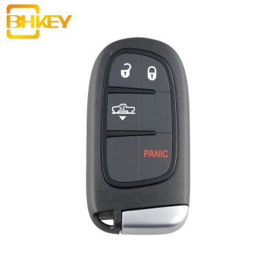 China ABS+Metal Buttons Smart Car Key Case Shell For Dodge RAM 3+1 1500 2500 3500 2013-2019 Auto Parts for sale