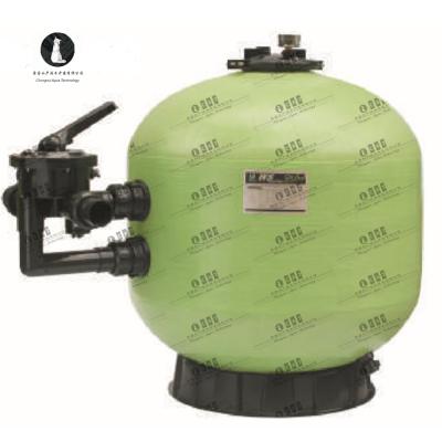 China Smooth Outdoor Filtration Side Mount Fish Pond Filtration System Pool Sand Filter for sale