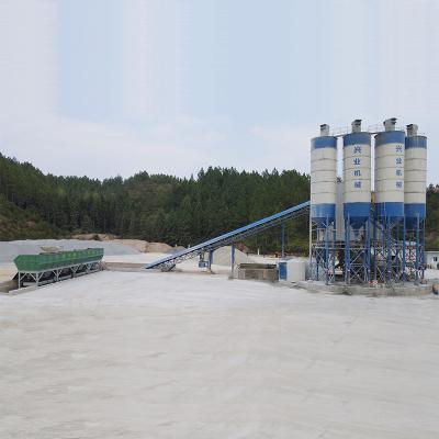 China Roads Mobile Concrete Mixing Station Used 120m3 Wet Concrete Batching Plant In Ethiopia for sale