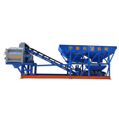 China HZS60 road used concrete batching plant for sale batch plant and concrete mixer plant batching control panel for sale