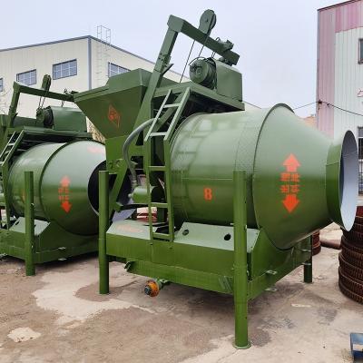 China Construction JZM750 Construction Crawler Cement Mortar Drum Auto Loading Batching Mixer Home Depot for sale