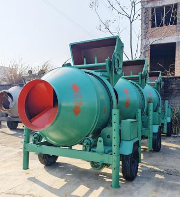 China Building Construction Cement Mixer JZC350 Portable Cement Mixing Machine Drum Mobile Concrete Mixer for sale