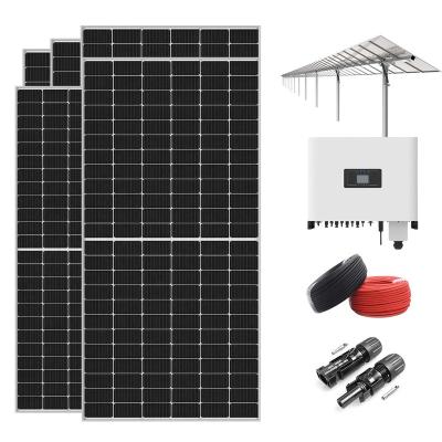 China M Watt Grade To G Watt Grade 300Kw Commercial Large Scale High Quality Solar Power Station For Commercial Use for sale