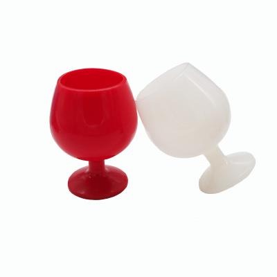 China 2021 Viable Factory High Quality Silicone Wine Glass Cups / Wine Glasses for sale