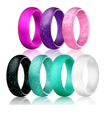 China Food Grade Round O Rings Silicone Casual / Sporty Hand Grip Rings For Men And Women Married Customized From China for sale