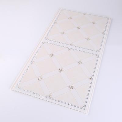 China Hot Stamping Artistic Ceilings Plastic Laminate Bedroom PVC Fireproof Ceiling Panel for sale