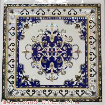 China Good Price Artistic Ceilings 595*595*7MM PVC Ceiling Panel PVC Ceiling Tile for sale