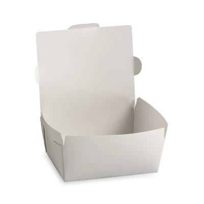 China 45oz Disposable Paper Solution Bento Boxes Special For Sealing for sale