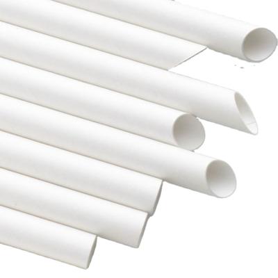 China Boba Disposable 12mm Wide Disposable Paper Straw for sale