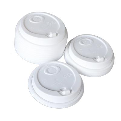 China Push Back Hot Drink Container Cup Lid For Anti Splitting for sale