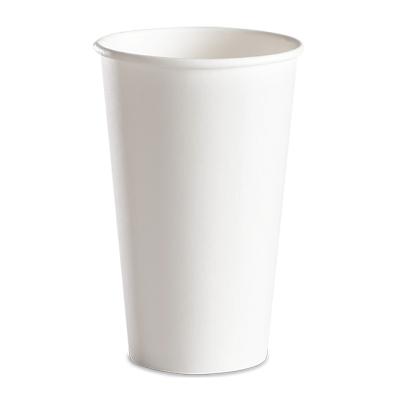 China Free disposable plastic paper cup with coffee inside on sale for sale