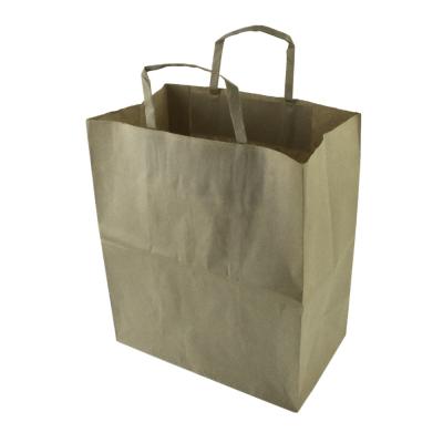 China Recyclable Cheap Reused Takeout Paper Bags With Your Own Logo for sale