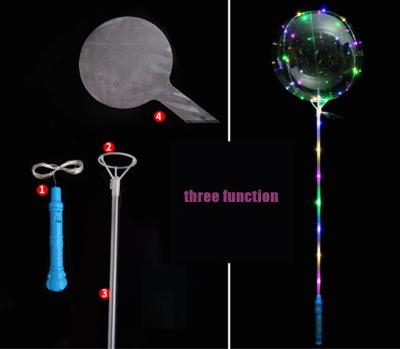 China Gift Toy 2021 Transparent Balloon With Led Balloon Light Hot Bobo Helium Balloon for sale