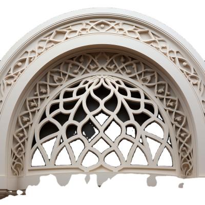 China Modern Customized Decorative Building Materials GFRC Dome Roof For Opera for sale