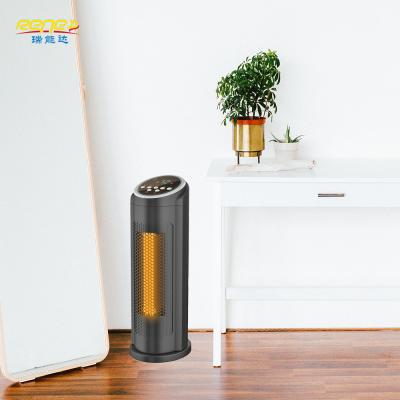 China Adjust Best Energy Saving Thermostatic Hot Wind Controller Far Infrared Tower Heater Home Electrical Heater for sale