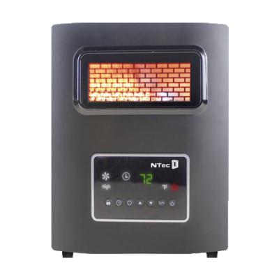 China Hot Selling 4 Elements Hotel Room Cabinet Plastic Infrared Space Heater With USB Ports for sale