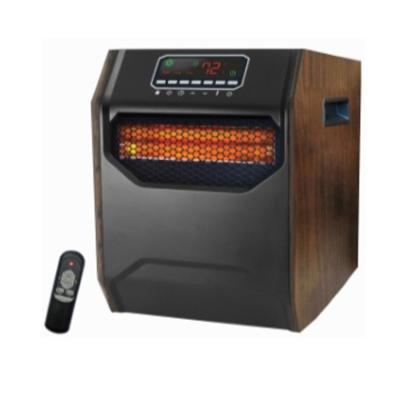 China Wholesale Classic Indoor Use 1000w 1500w 6 Element Infrared Portable Heater With Wooden Sides for sale