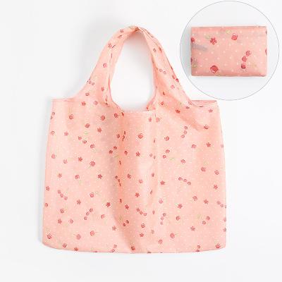 China OEM High Quality Eco-Friendly Collapsible Polyester Foldable Shopping Bag Reusable Shopping Bag for sale