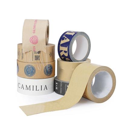 China Hot Sale Custom Printed Paper Tape ANTISTATIC High End Paper Tape Kraft Paper For Packaging for sale