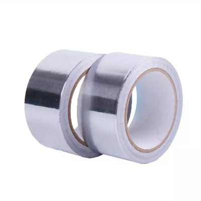 China HVAC Waterproof Extra Thick Strong Adhesive Sealing Tape Aluminum Foil Cold Air Hot Air Adhesive Tape For Pipe Metal for sale