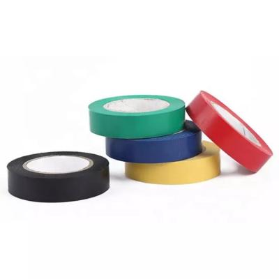 China Various Custom Colors Heat Resistant And Size Excellent Quality Single Sided Self Adhesive PVC Insulation Pressure Sensitive Electrical Tape for sale