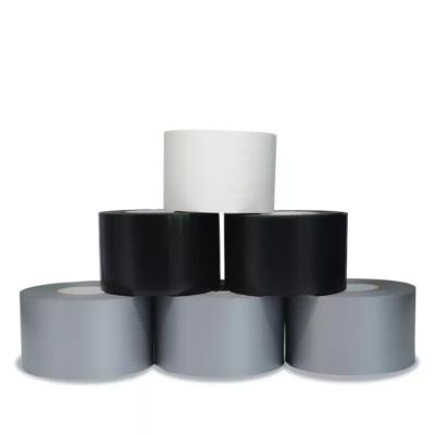 China White Black Silver Heavy Duty Adhesive Tape Decorative Printing Fabric Synthetic Rubber Waterproof Adhesive Waterproof Adhesive Tape for sale