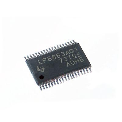 China Factory Standards LP8863ADCPRQ1 LP8863AQ1 6 Channel LED Driver Chip HTSSOP-38 Original for sale