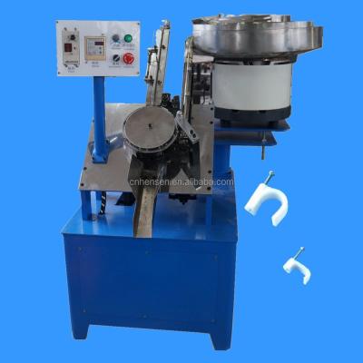 China machinery & Fitting Hardware Cable Clamp Machine / Cable Clamp And Nail Fixing Machine for sale