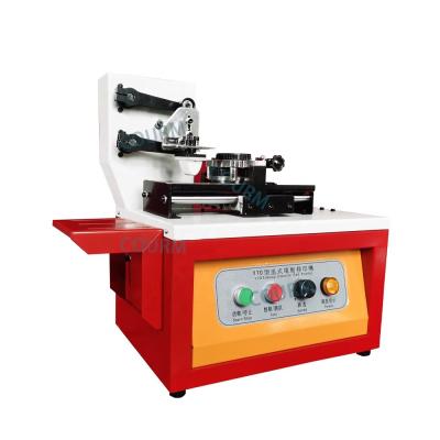 China High quality small table plate cutter automatic electric ink production date marking pad printing machine for sale