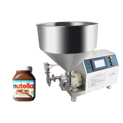 China Semi-auto Rotor Pump Bottle chocolate spread Ketchup Juice Honey oil Face Cream Milk Jam Paste Lotion Liquid Gel Filling Machine for sale