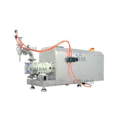 China COURM Semi Automatic syrup liquid transferring lobe pump for liquid and paste material high viscosity liquid filling machine for sale