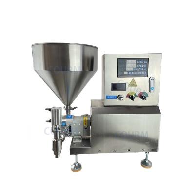 China 10ml-10L Liters Semi Automatic Rotor Lobe Pump Filling Machine High Viscosity Cosmetic Rotor Pump Filling Machine for sale