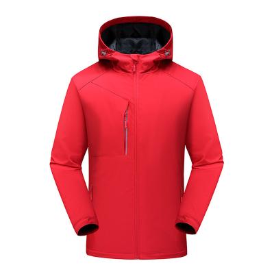 China Breathable Promotional Specials PU Coating Craft White Adult Casual Anorak Jacket for sale