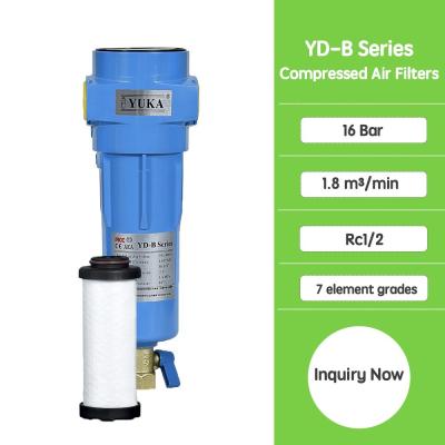 China Activated carbon filters for compressed air YD-B030 for sale