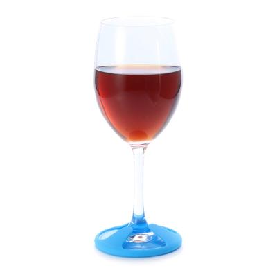 China Custom Practical Silicone Wine Glass Mat,Non-slip Silicone Wine Glass Coasters/Silicone wine glass grip coaster for sale