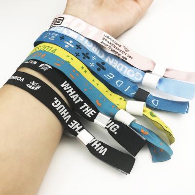 China Custom colorful plastic sliding lock clasp for fabric wristband for sale