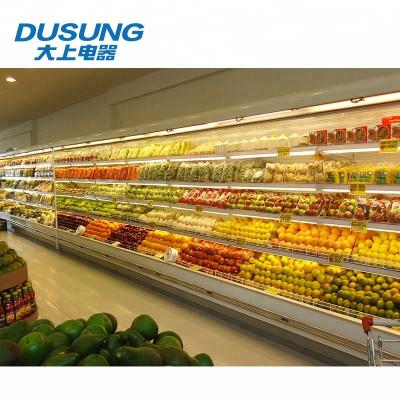 China Dual-temperature fully stocked multideck remote showcase commercial ice cream freezer for sale