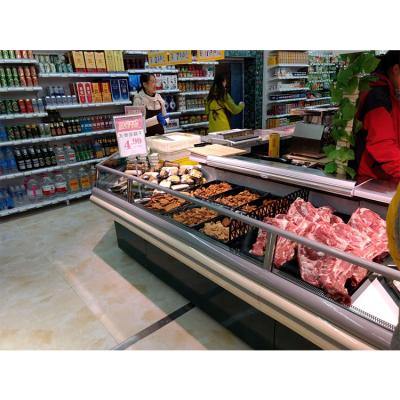 China Double-temperature service professional plug-in meat commercial freezers for sale for sale