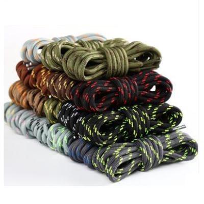 China Custom Bulk Fashion Colorful Round Round Rope Laces For Basketball Shoe Sweater Sweatpants for sale