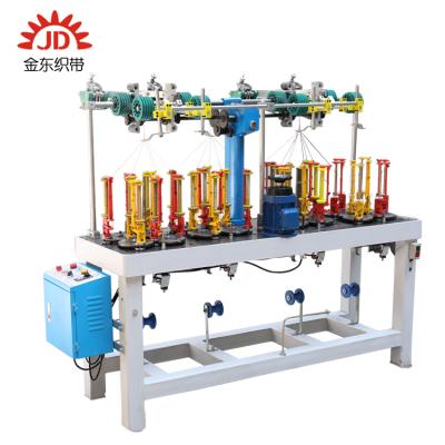 China Flexible 4 Shafts Leather Round Rope Cord Braiding Leather Braiding Machine for sale