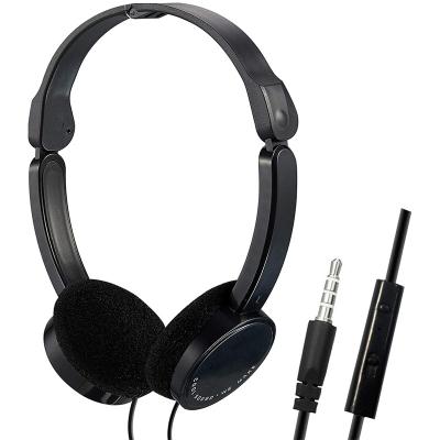 China Wholesale Built-in Microphone Adjustable Classroom Headsets Bulk Headphones Earbuds For Students Kids for sale