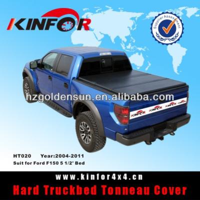 China Order with cover in open closed position Tonneau hard folding cover or for Hilux for sale